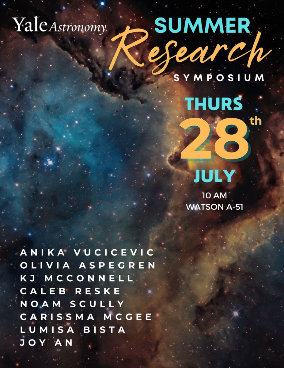 summer research program at yale